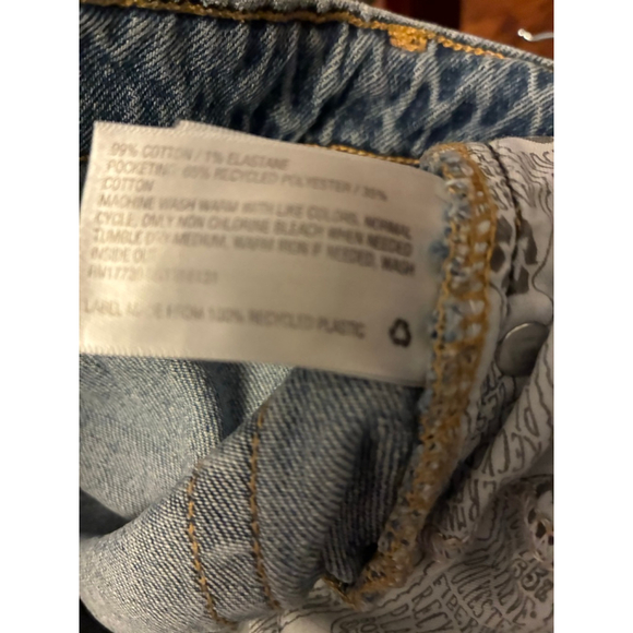 Distressed Grunge Wild Fable Blue Jean Size 4/27R.  0097 - Picture 9 of 9